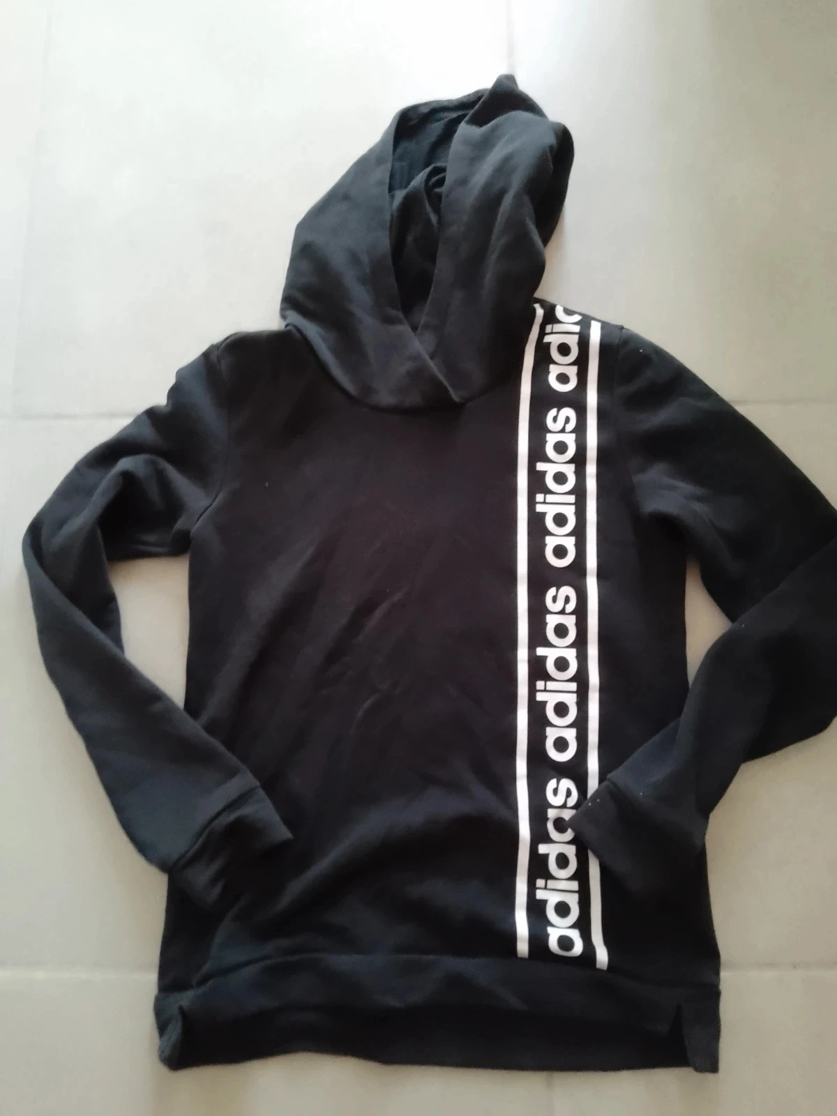 Sweat noir adidas XS en coton